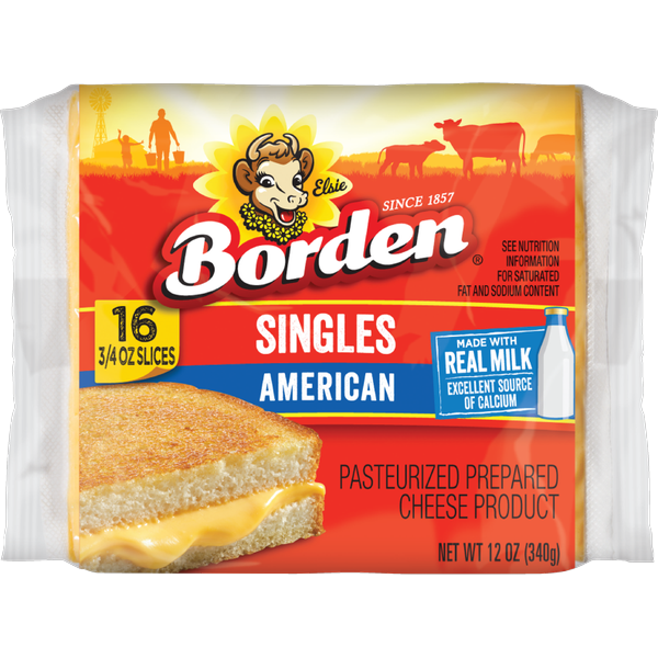 Buy 4, Save $4 on Borden Cheese