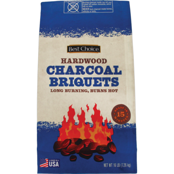 Save $1.00 on Best Choice 16 LB CHARCOAL BAGS - Three Varieties