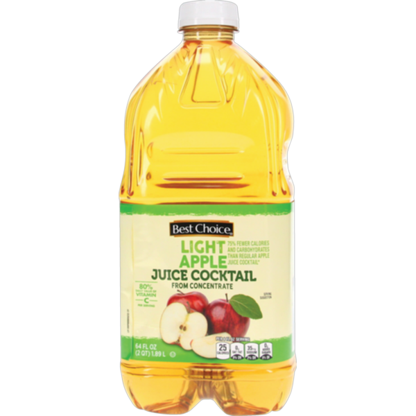 Save $0.50 offBest Choice APPLE JUICE – VARIOUS STYLES – 64 oz