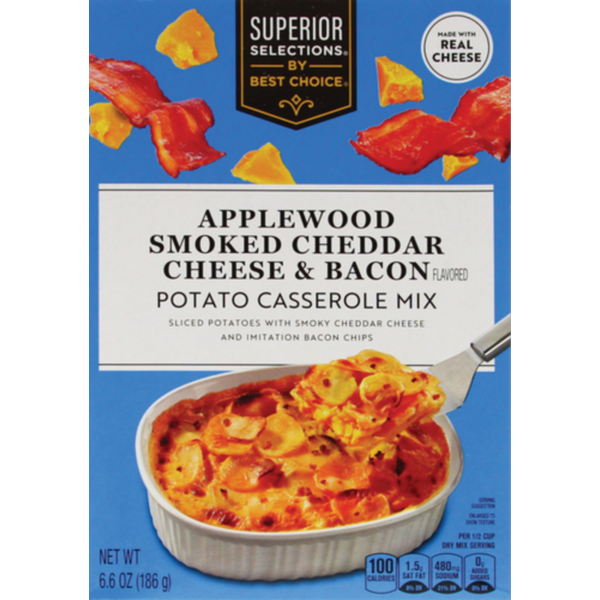 Save $1.00 off 2 Superior Selection by Best Choice POTATO CASSEROLE MIXES - Various Flavors - 6.6 oz