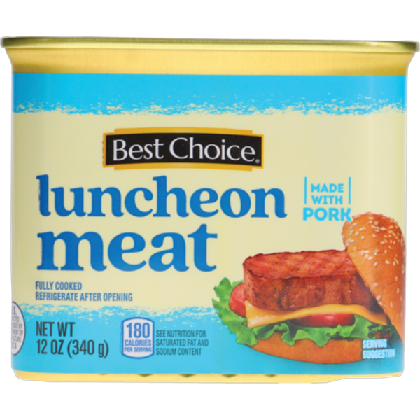 Save $1.00 off 2 Best Choice LUNCHEON MEAT – 12 oz