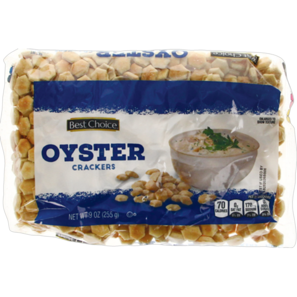 Save $0.50 on Best Choice OYSTER CRACKERS - 9 oz